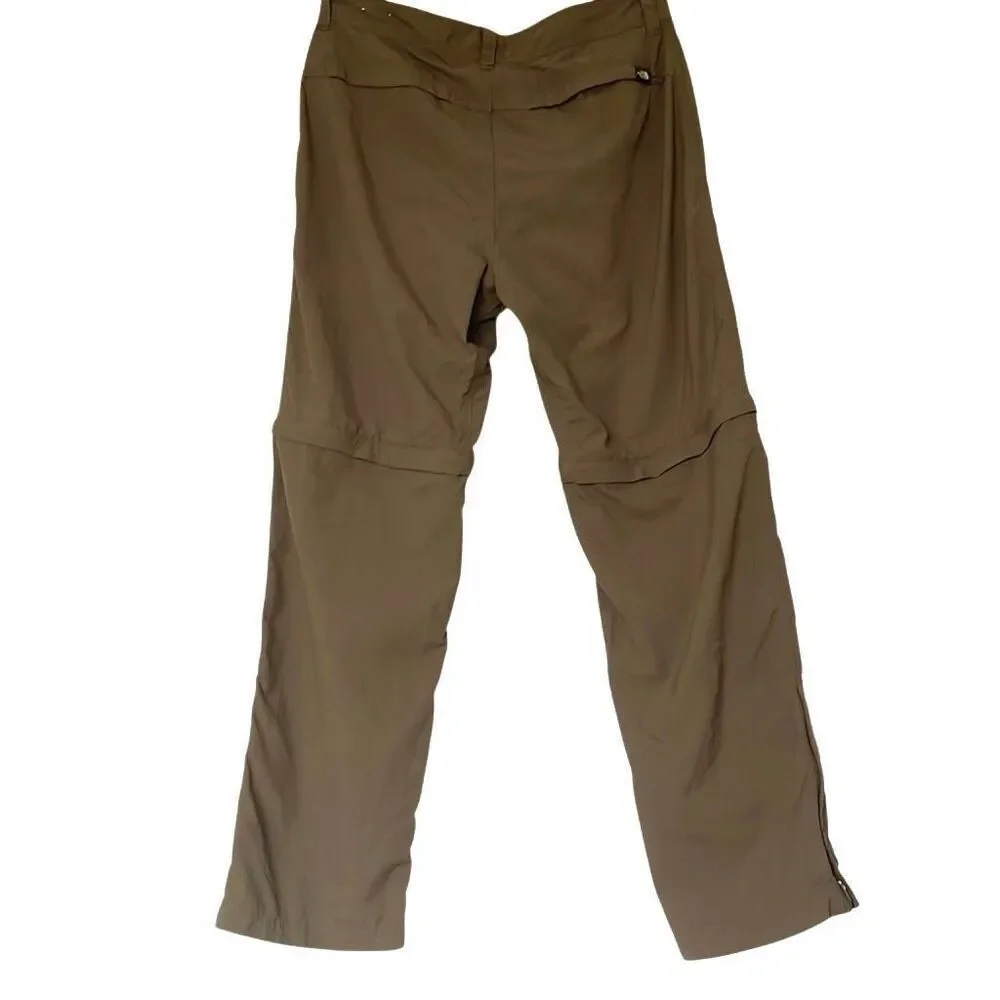 The North Face Brown Convertible Hiking Pants/Shorts - Size 32 (31” inseam)